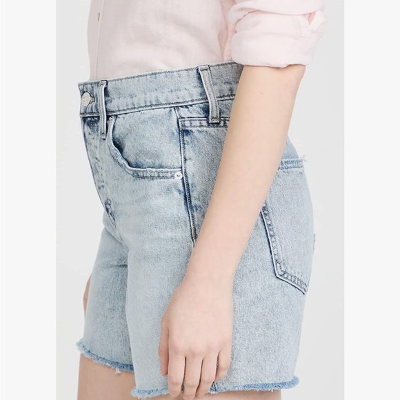 Veronica Beard Jeans Denim Short Size 25/0 pebble stone - Picture 5 of 16